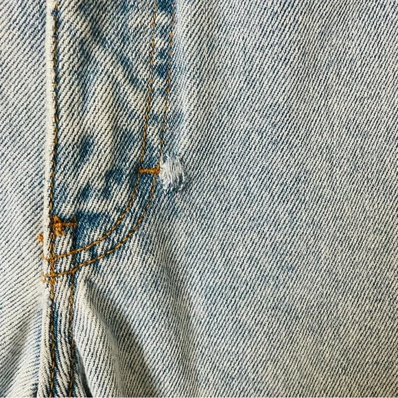 Vintage CK Calvin Klein SIZE 4 blue high rise tapered jeans - Picture 5 of 10